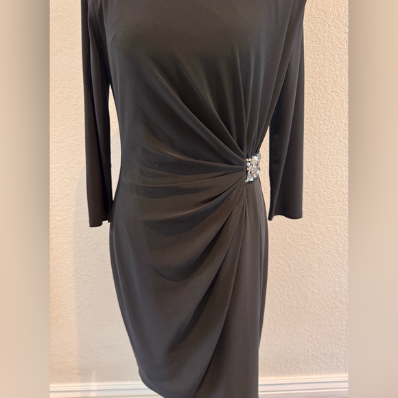 Evan-Picone Black Label Sheath Cocktail Dress – Size 6 - Picture 7 of 12